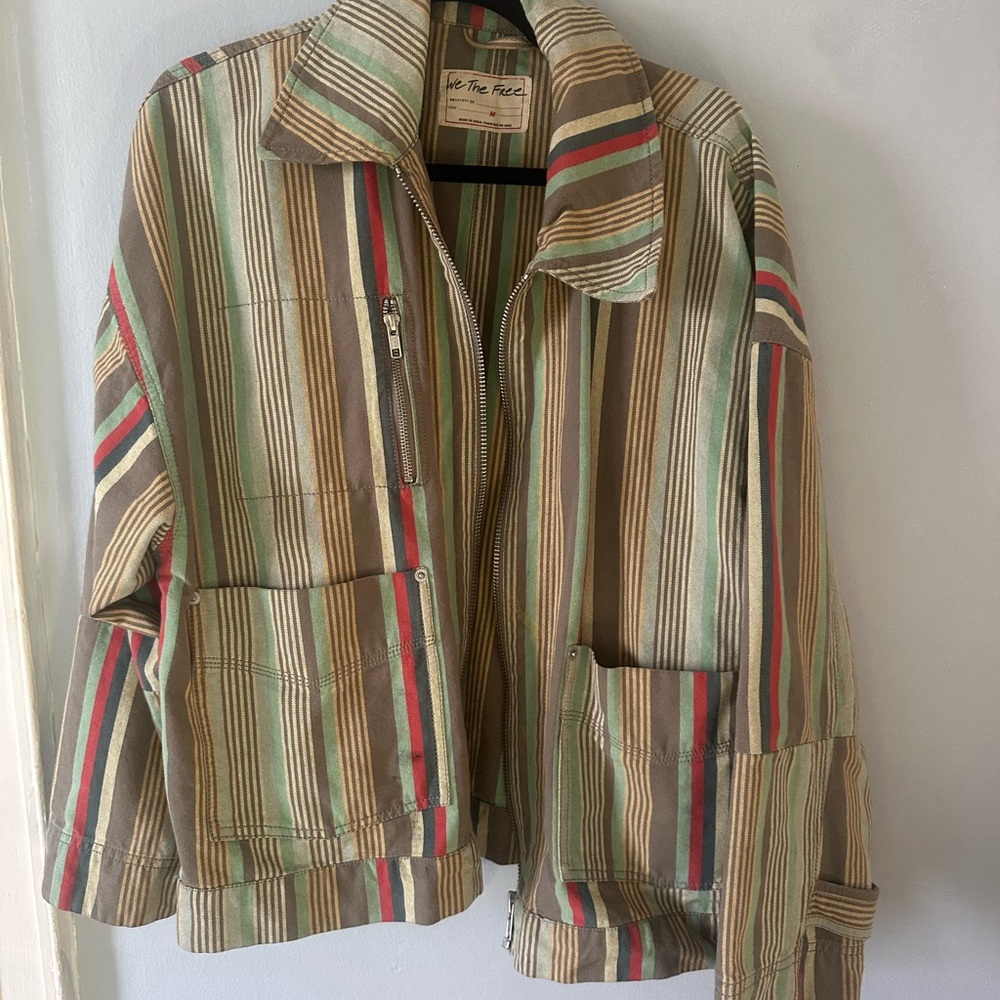 Striped Multicolor Jacket - Picture 2 of 5
